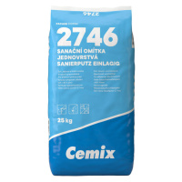 CEMIX Sanačná omietka jednovrstvová 2746, 25 kg