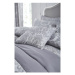 Sivé posteľné obliečky Catherine Lansfield Jacquard, 135 x 200 cm