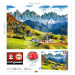 Puzzle Autumn in the Dolomites Educa 2000 dielov a Fix lepidlo