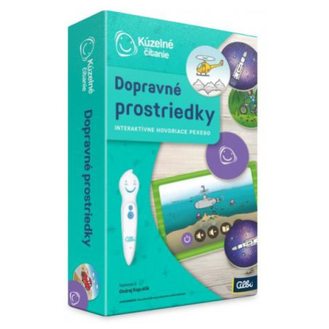 Albi Kúzelné čítanie Hra pexeso - Dopravné prostriedky