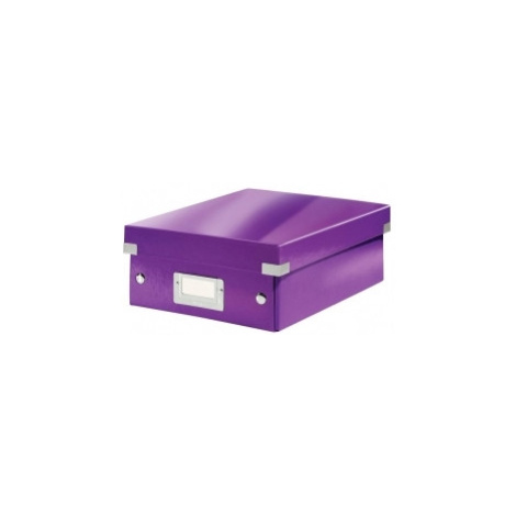 Leitz Malá organizačná škatuľa Click - Store purpurová
