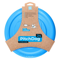 PITCHDOG Penový lietajúci disk pre psov modrý 24 cm