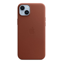 Apple iPhone 14 Plus Leather Case with MagSafe - Umber