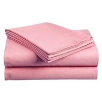 Chanar bavlnená plachta na posteľ – Plachta Ružová