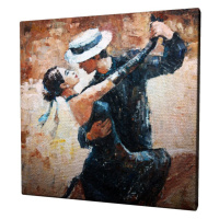 Obraz na plátne Dancers in love KC013 45x45 cm