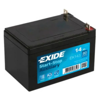 Exide Start-Stop Auxiliary AGM 12V , 14Ah , 80A , EK143