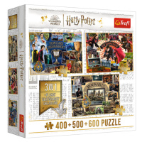 Trefl Puzzle Harry Potter Tournament 3v1 400 + 500 + 600 dielikov