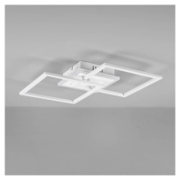 Stropné LED svetlo Venida, štvorcové, biela