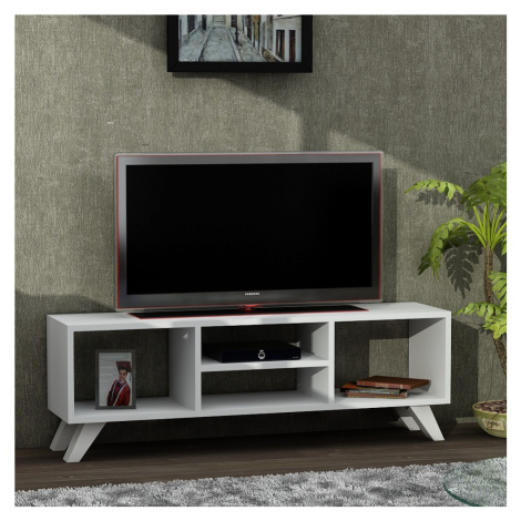 TV stolek YAREN 125 cm bílý Kalune Design