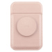 UNIQ FLIXA MAGNETIC CARD HOLDER AND POP-OUT GRIP-STAND - BLUSH PINK (PINK)