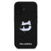 Karl Lagerfeld Liquid Silicone Chúpette Head MagSafe kryt iPhone 16 čierny