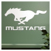 Drevený znak auta - Logo Mustang