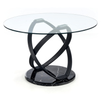 Sconto Jedálenský stôl UPTACU sklo/čierna