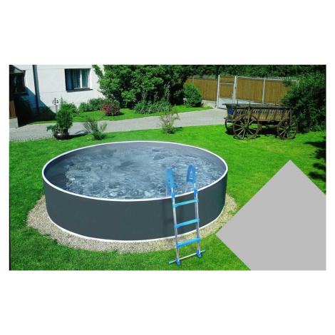 Planet Pool 30959 Náhradná bazénová fólia Grey pre bazén priemer 4,6 x 1,2 m