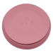 PETITE&MARS Set jedálenský silikónový TAKE&MATCH 2 ks tanier + príbor Dusty Rose 6m+