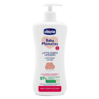 CHICCO Mlieko jemné telové s dávkovačom Sensitive 500 ml