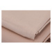 Béžové bavlnené obliečky na dvojlôžko 200x200 cm – Mijolnir