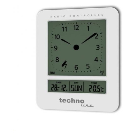 TechnoLine WT 745W - Budík s analógovým LCD displejom a teplomerom Techno Line