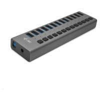 iTec USB 3.0 Nabíjací HUB 13port + napájací adaptér 60 W