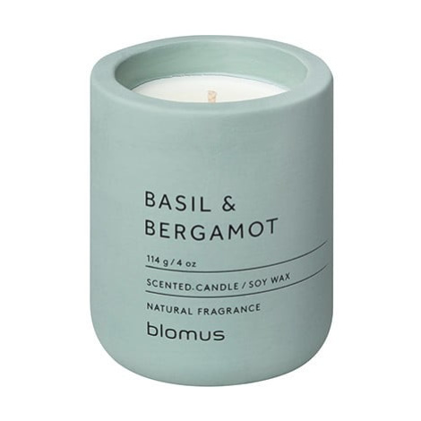 Vonná  sójová sviečka doba horenia 24 h Fraga: Basil & Bergamot – Blomus