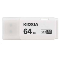 KIOXIA Hayabusa Flash disk 64GB U301, biely