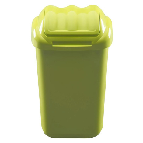 Zelené odpadkové koše