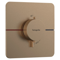 Sprchová batéria Hansgrohe ShowerSelect Comfort Q bez podomietkového telesa kartáčovaný bronz 15