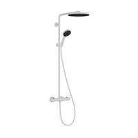 Hansgrohe Pulsify S Puro sprchový systém s termostatickou batériou biela matná 24237700