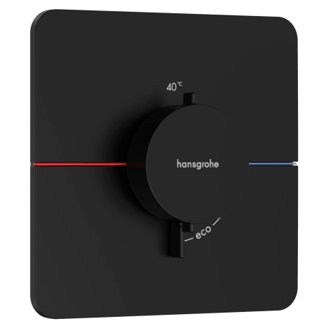 Sprchová batéria Hansgrohe ShowerSelect Comfort Q bez podomietkového telesa matná čierna 1558867
