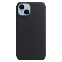 Apple Kožený kryt s MagSafe pre iPhone 14 Midnight, MPP43ZM/A