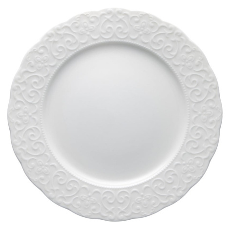 Biely porcelánový tanier Brandani Gran Gala, ⌀ 25 cm