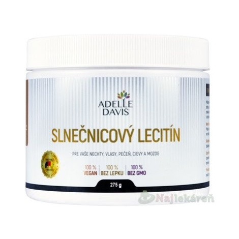 Adelle Davis Slnečnicový lecitín 275 g