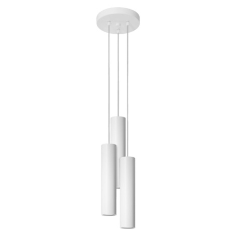 Biele závesné svietidlo ø 6 cm Castro – Nice Lamps