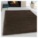 Kusový koberec Fluffy Shaggy 3500 brown - 80x150 cm Ayyildiz koberce