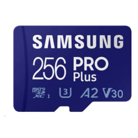 Samsung micro SDXC karta 256GB PRO Plus + SD adaptér