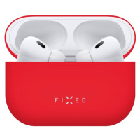 FIXED Silky silikónové puzdro pre Apple AirPods Pro/Pre 2 červené