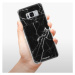 Odolné silikónové puzdro iSaprio - Black Marble 18 - Samsung Galaxy S8