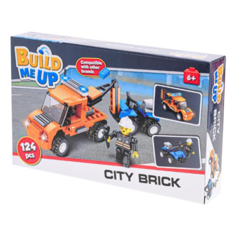 BuildMeUP stavebnica - City brick 124ks