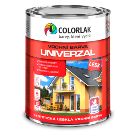 COLORLAK UNIVERZÁL S2013 - Syntetická vrchná farba C1010 - šedá pastelová 0,6 L