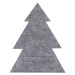Vianočný obal na príbor TRE 6 ks sivý