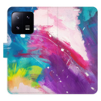Flipové puzdro iSaprio - Abstract Paint 05 - Xiaomi 13 Pro