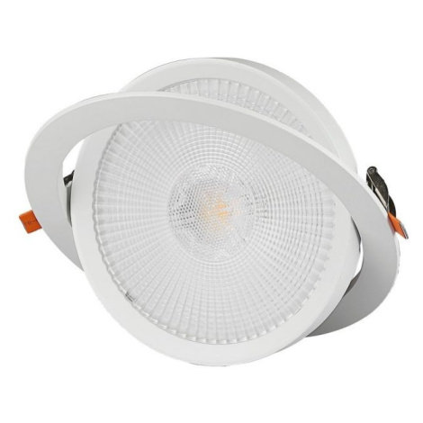 Zapustené LED svietidlo PRO 10W, 4000K, 900lm, nastaviteľné, VT-2-10 (V-TAC)