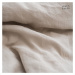 Krémové obliečky na jednolôžko z konopného vlákna 140x200 cm - Linen Tales