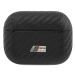 Púzdro BMW AirPods Pro 2 cover black PU Carbon M Collection (BMAP2CMPUCA)