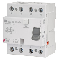 Chránič prúdový EFI-4 NL 4p A 63/0,5 10kA (ETI)