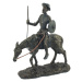 Signes Grimalt  Obrázok Don Quijote Kôň  Sochy Čierna