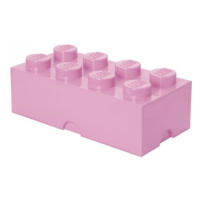LEGO® úložný box 8 - svetlo rúžová    250 x 500 x 180 mm