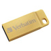 Verbatim USB flash disk, USB 3.0, 64GB, Metal Executive, Store N Go, zlatý, 99106, USB A