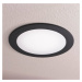 LED downlight Teresa 160, GX53, CCT, 7 W, čierna