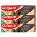 COLGATE Natural Extracts Zubná pasta Charcoal+White 3 x 75 ml